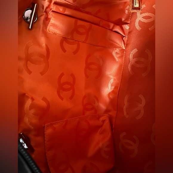 Chanel Cambon Large Rectangle Quilted VTG Handbag 🤎 - Picture 14 of 16